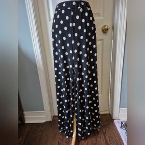 Black and White Polka Dot Pants